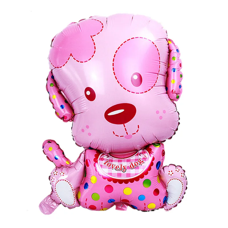 Высокое качество надувная собака на день рождения праздничные гелиевые шары для