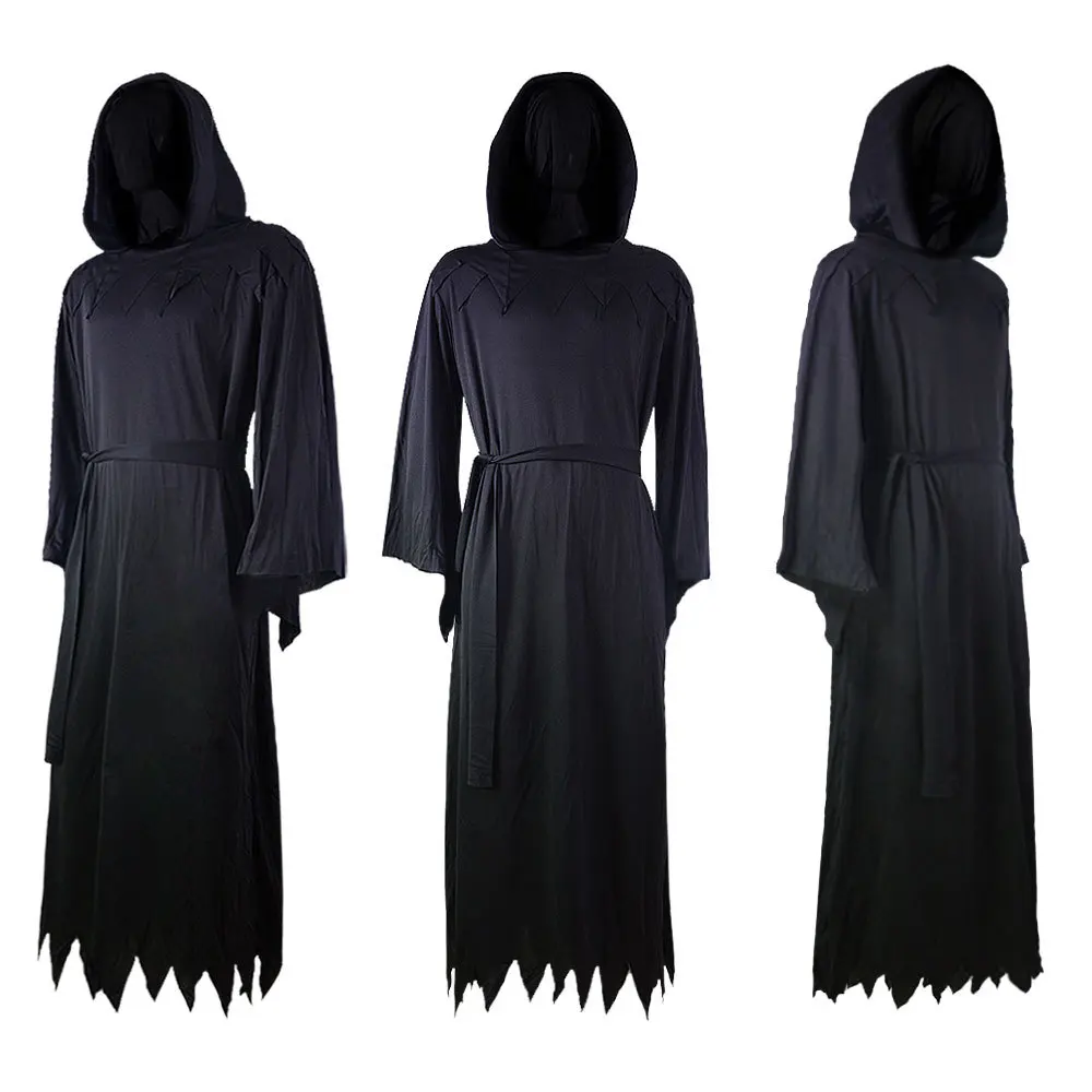 Костюм для косплея черной ведьмы смерти карнавальные костюмы мрачного Жнеца