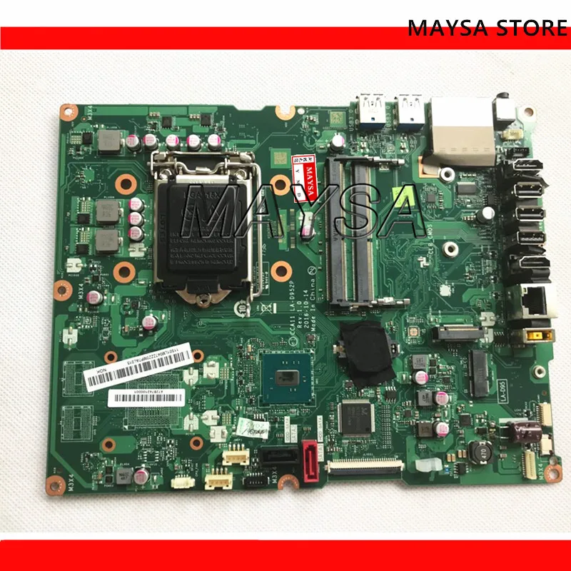High quality CCA11 LA-D952P For Lenovo 510-22ISH AIO Motherboard  00UW358 00UW359 DDR4 MB 100% Tested Fast Ship