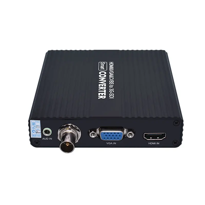 Преобразователь DS1230 1080P 1080i HDMI/VGA/CVBS в SD/HD/3G SDI цифровой волоконно оптический