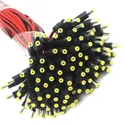 10 шт. 5,5x2,1 мм 12 В постоянного тока Штекерный разъем питания Кабельный адаптер Кабельный штекер разъем для фоторазъема