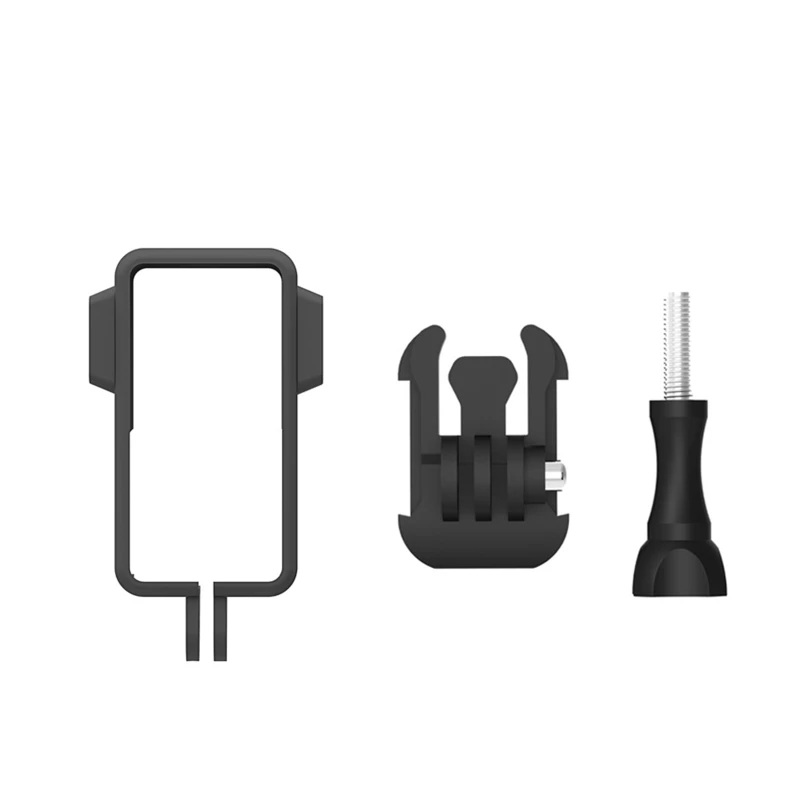 

D0UA видеорегистратор рамка для камеры совместима с экшн-камерой с двумя экранами корпус из АБС-пластика предотвращает появление царапин