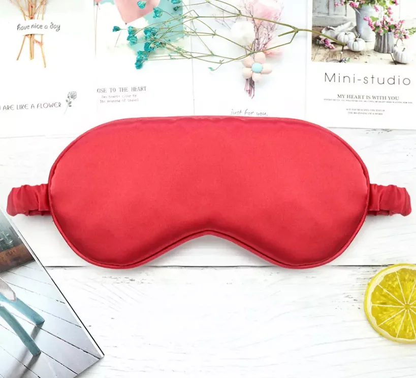 

7pcs Imitated Silk Sleep Eye Mask Portable Travel Eyepatch Nap Eye Patch Rest Blindfold Eye Cover Sleeping Mask Night Eyeshade
