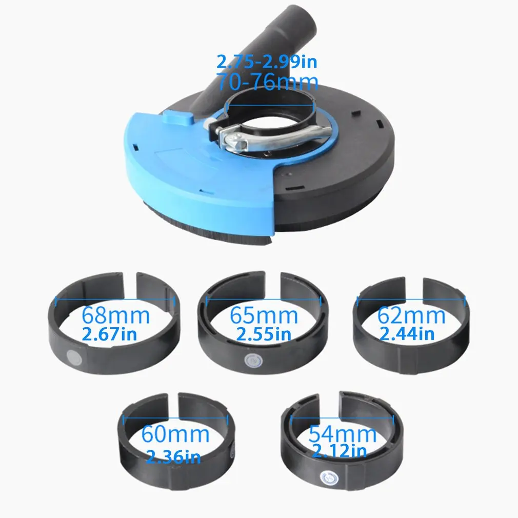 

Grinding Dustproof Shroud Cover Tools Surface Dust Collector Adjustable Universal For Hand Angle Grinder