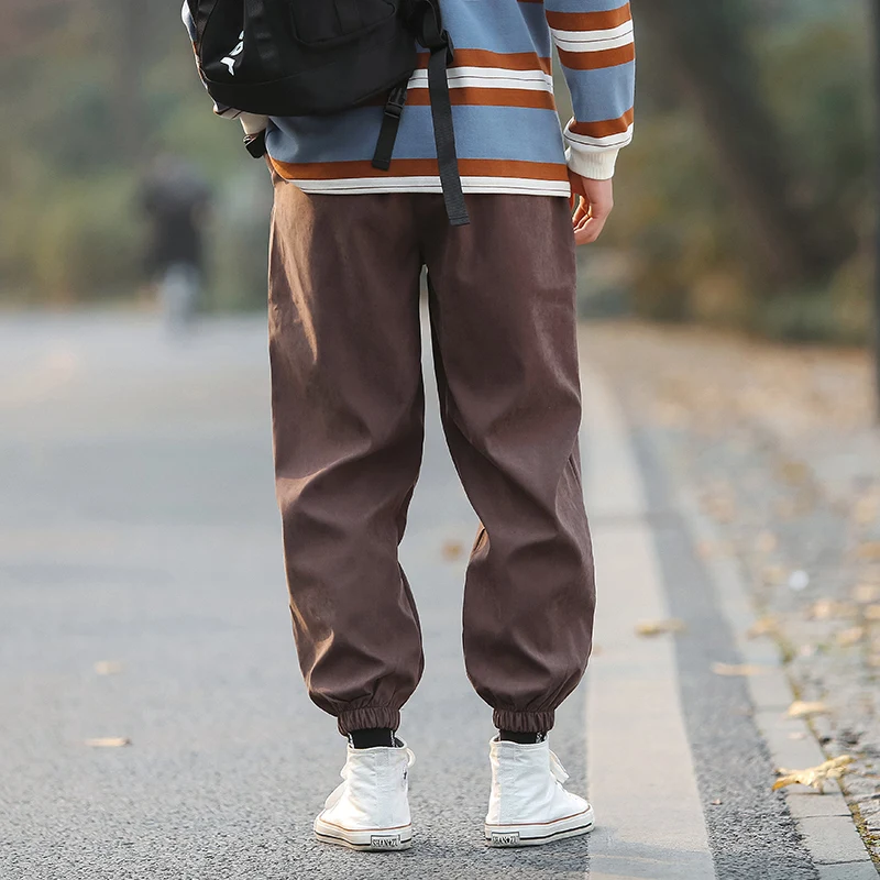 

2020 spring new casual pants male loose large size trend pants high quality beam pants authentic Harem pants youth student pants