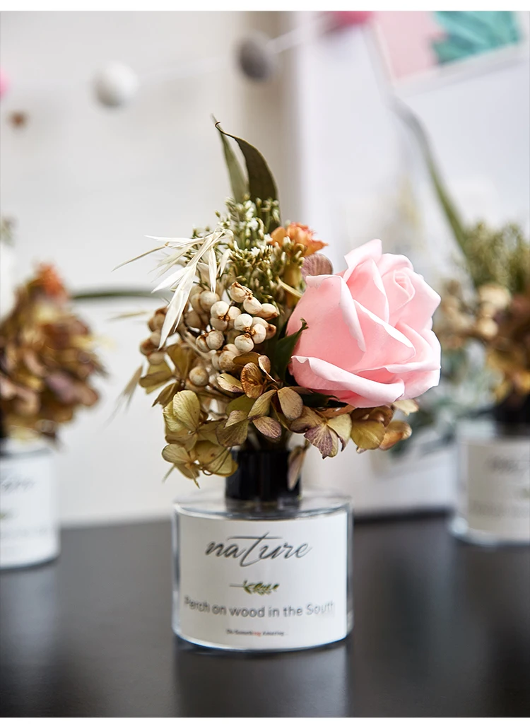 Скандинавские Инс офисная Настольная Ваза бутылка современная простая