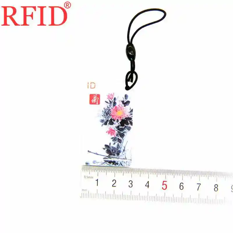 Брелок для ключей RFID EM4100 TK4100 идентификатор 125 кГц только чтения китайская