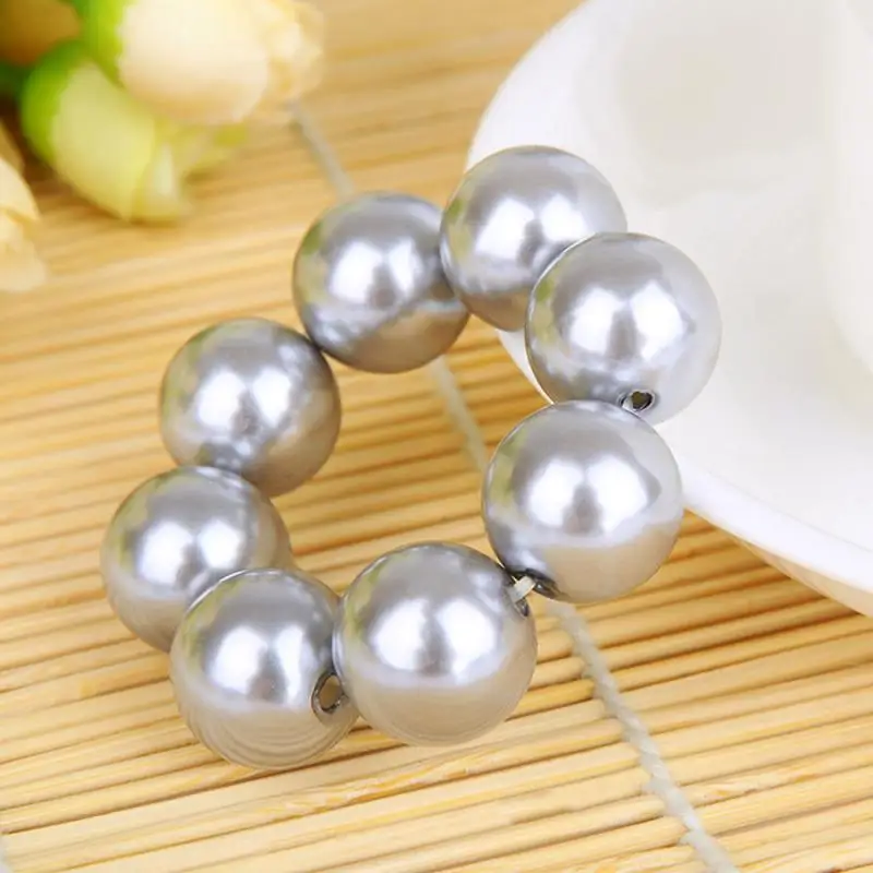 Роскошная Жемчужная Повязка для волос держатель хвоста повязка женщин и девушек