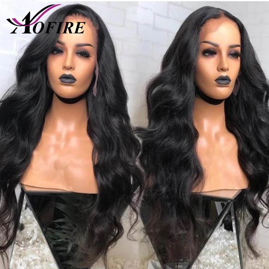 Парики из человеческих волос с объемной волной 150% бразильские волосы высокой плотности парик без
