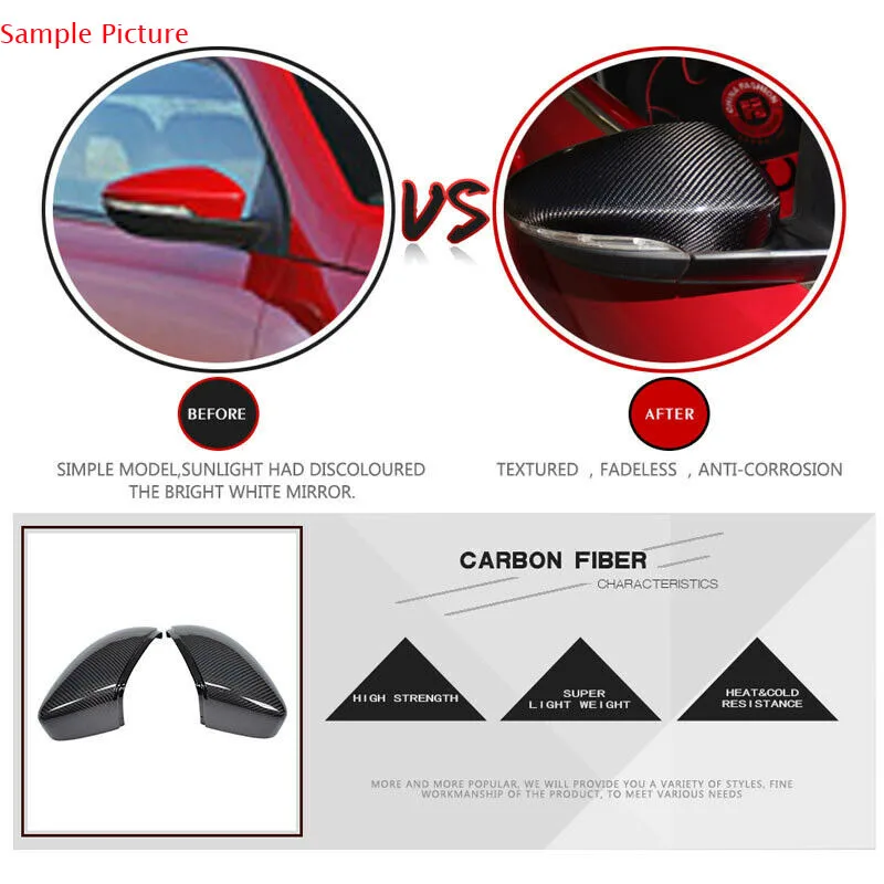 Новые зеркала заднего вида из углеродного волокна для Skoda Octavia 2012 2014|view mirror|carbon mirror