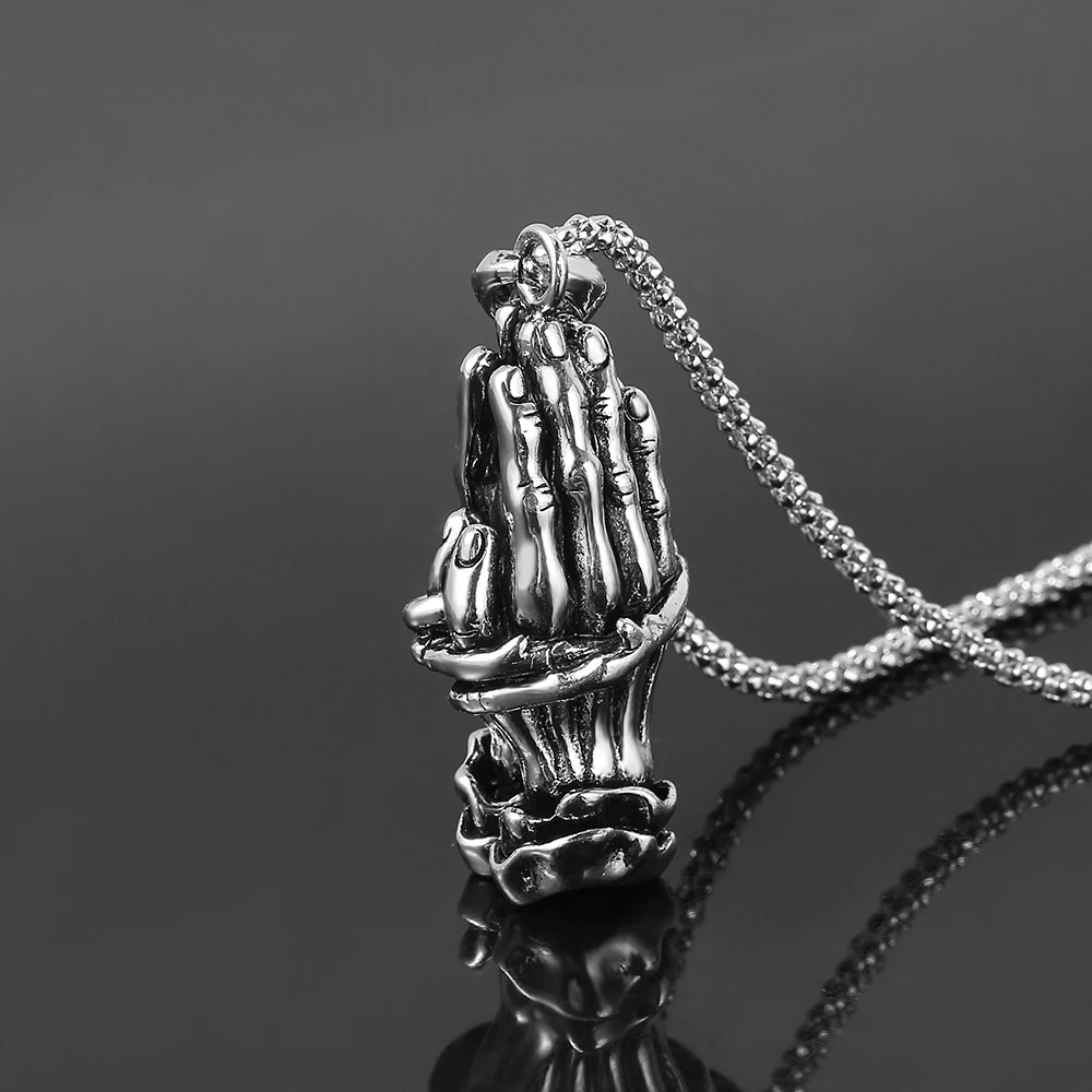 Готическая подвеска на руки ожерелье в стиле панк Рок & Ролл антикварное мужское