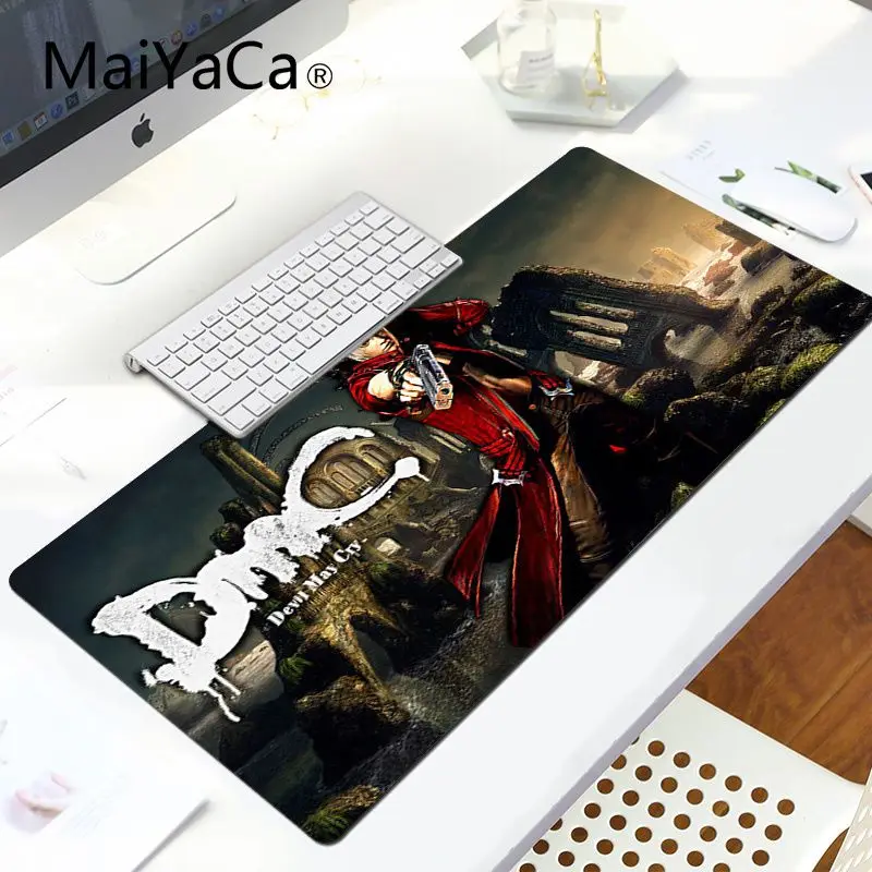 LockEdge 30X90cm MaiYaCa дизайн дьявол может плакать красивый коврик для мышки в стиле аниме ноутбук игровой шкафчик мыши коврик для мыши - Цвет: LockEdge 30X90cm