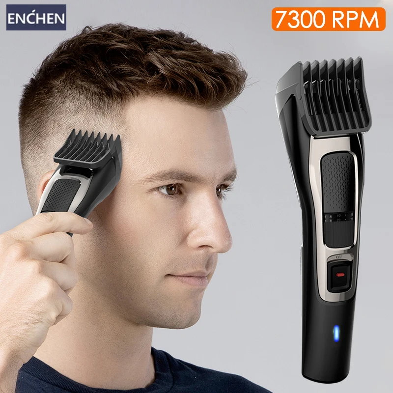ENCHEN Barber Elektrische Haar Clipper Professional Hair Trimmer Für Männer Cordless Haar Trimmer Bart Haare Schneiden Maschine Für Männer