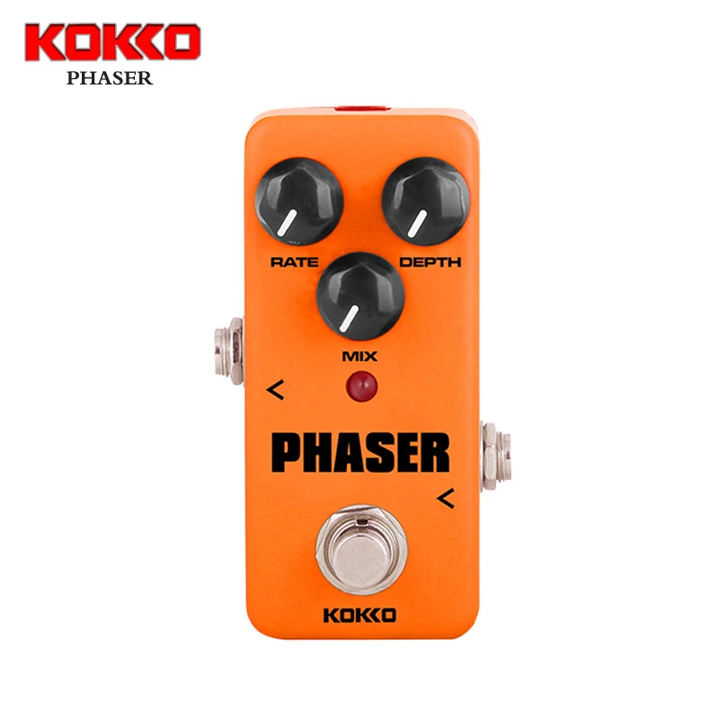 KOKKO FPH2 Phaser мини педаль эффектов для электрогитары теплый аналоговый фазный