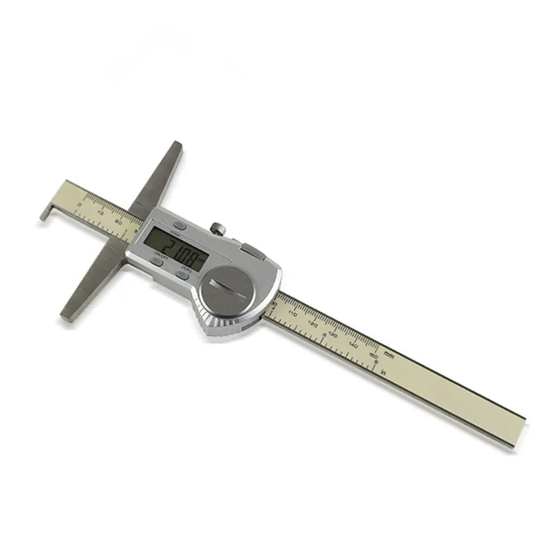 

0-300mm High Accuracy Electronic Digital Caliper Stainless Steel Digital Depth Caliper With Single Hook