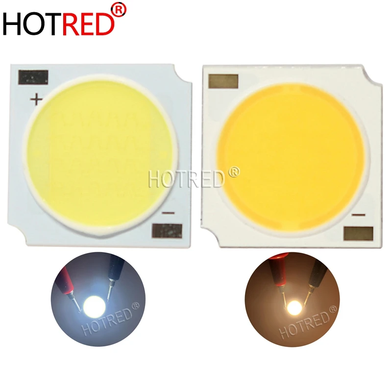 

5pcs COB Chip 3W 7W 20W 1215 1313 1919 Light Bead for LED Bulb Integrated SMD diode high brightness led cob DIY track lingt