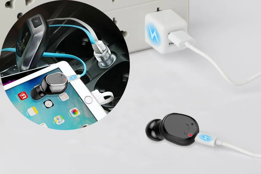 M8 TWS Bluetooth V5.0 беспроводные наушники, стерео спортивные наушники с зарядной коробкой, водонепроницаемые наушники для вождения, Длинные наушники в режиме ожидания