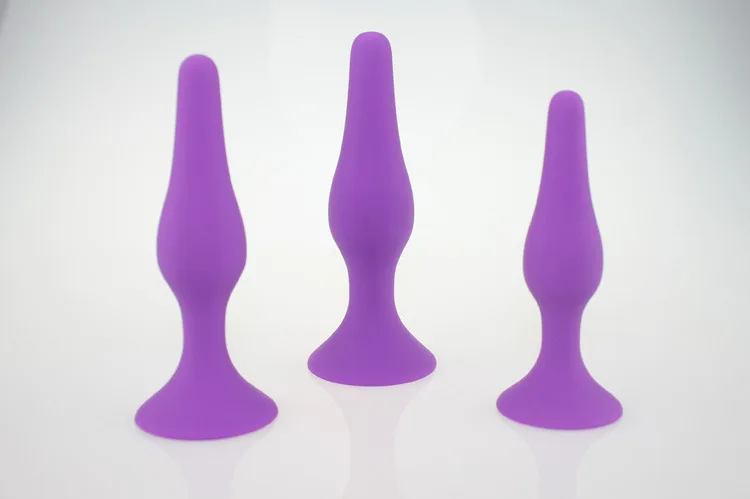 RomeoNight 4 Sizes Silicone Velet Touch Butt Plug Insert Anal Sex Toys Stopper W/ Strong Sucker Adult Products | Красота и здоровье