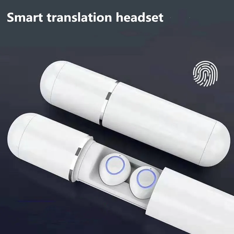 Умные наушники переводчик 33 языков Интеллектуальный мгновенный беспроводной