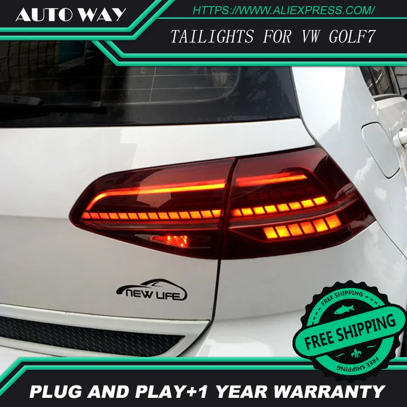 Чехол для стайлинга автомобиля Volkswagen VW Golf 7 MK7 Golf7 Golf7.5 MK7.5 задний фонарь