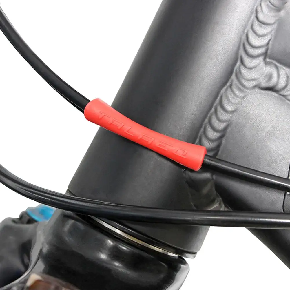 

4pcs Silicone Bike Line Cable Protective Cover Universal Brake Shift Line Cable Protective Sleeve For Bicycle