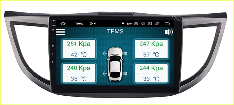 Android 9,0 автомобильный DVD для Honda Crv 2012 2013 gps Радио Видео мультимедийный плеер емкостный ips экран Wifi USB