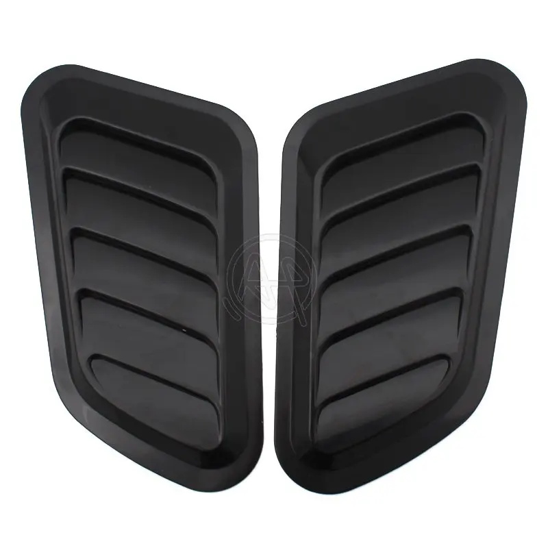 1pair 4colors Car Air Intake Flow Vent Fender Decorative Stickers Side Mesh Cover Front Bumper Hood Bonnet Grilles Decals | Автомобили и