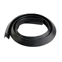 1pcs 1 5m black car general wheel tires eyebrow strip soft rubber trim tool mud guard wheel arc strip car accessories