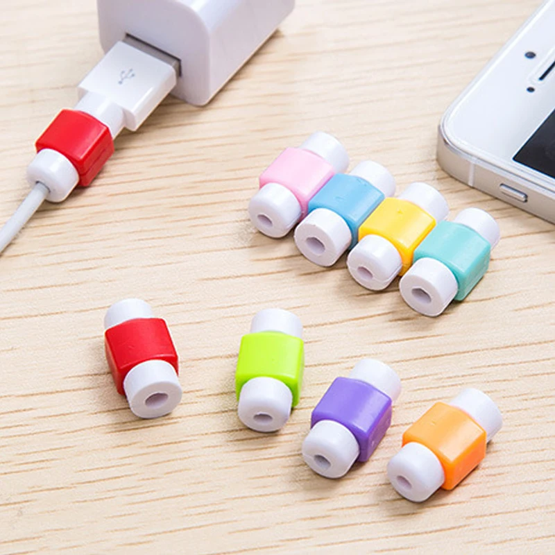 10 шт. защитный чехол для кабеля USB кабель передачи данных и наушников iPhone