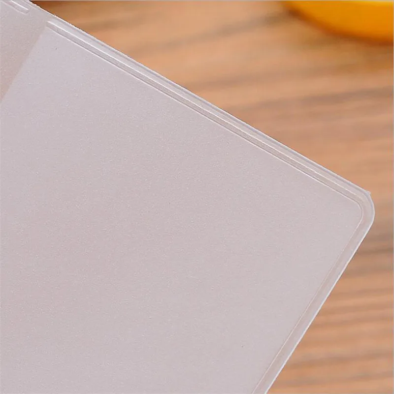 Дорожный водонепроницаемый чехол для паспорта прозрачный ПВХ ID держатель карт s