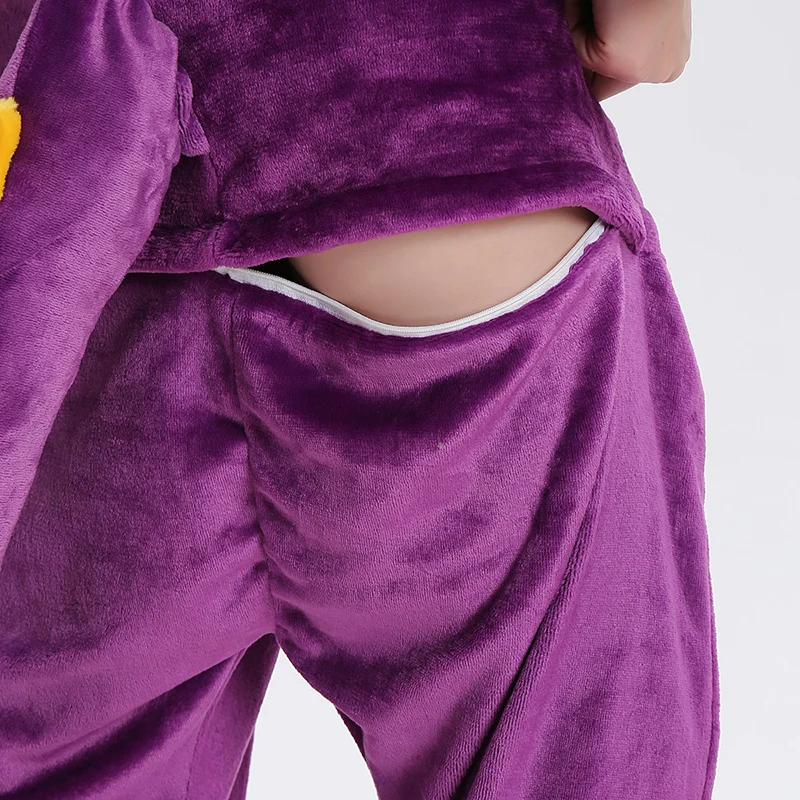 кингуруми Пижама для взрослых с изображением единорога радуги женщин мужчин