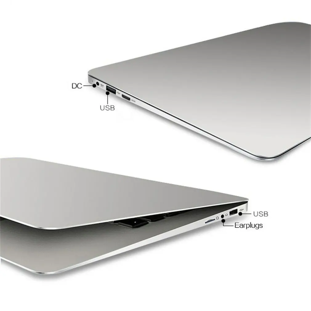 

14" HD Laptop Notebook 2GB/6GB+32GB/64GB Intel Celeron Ultra-Thin Portable Computer 10000mah Battery Windows 10 with mouse