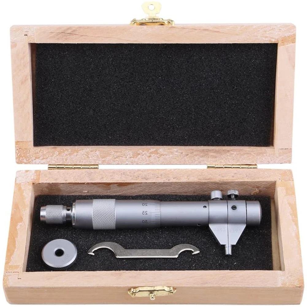 

Inside Micrometer Internal Diameter Metric Screw Carbide Gauge Measuring Instrument 5-30mm Internal Diameter Gage Gauge Tools
