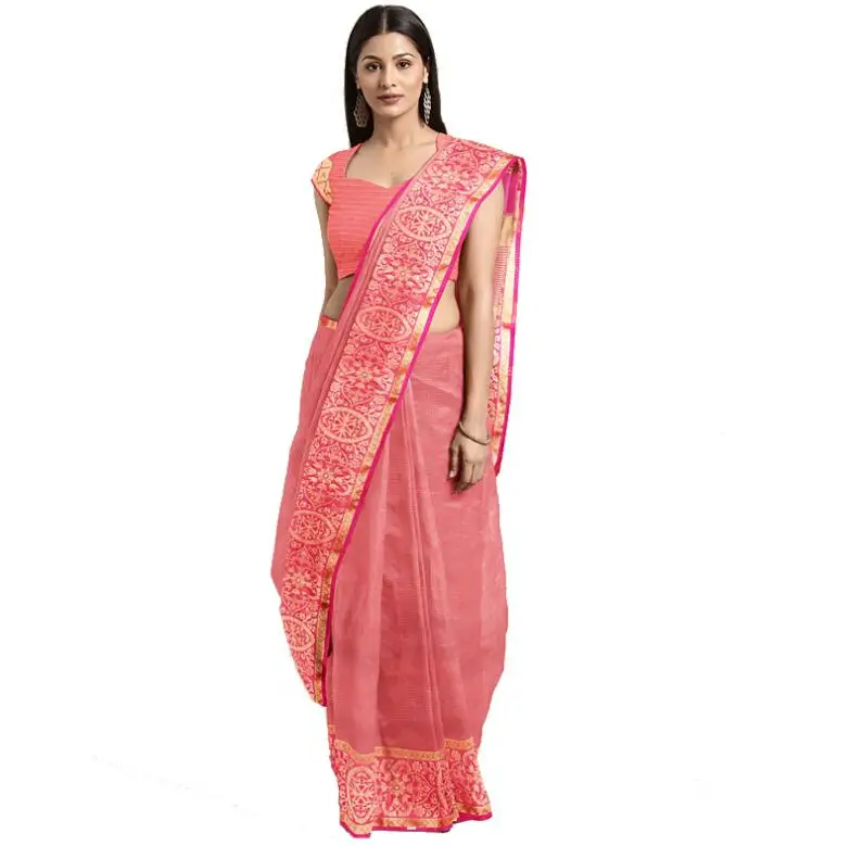 Traditional India Sarees Woman Beautiful Printing Ethnic Daily Dance Saree | Тематическая одежда и униформа