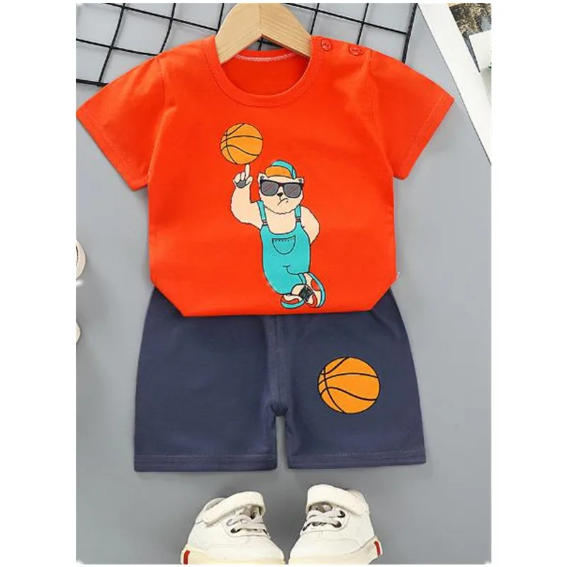 2021 летние комплекты детской одежды мультяшное нижнее белье для новорожденных