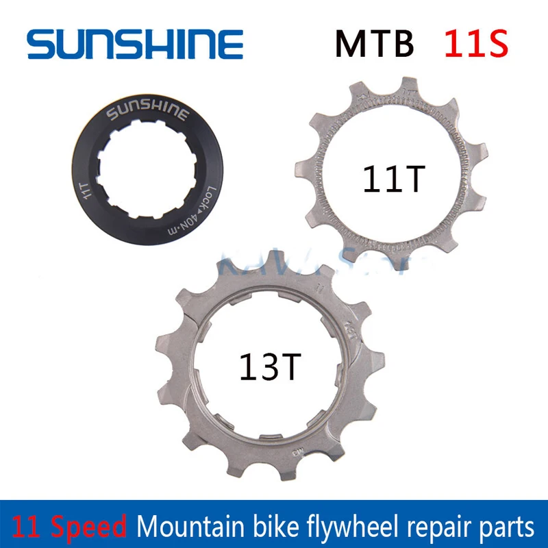 Кассета для велосипеда SUNSHINE MTB Cog 8 9 10 11 12 Скоростей 11T 12T 13T свободное колесо