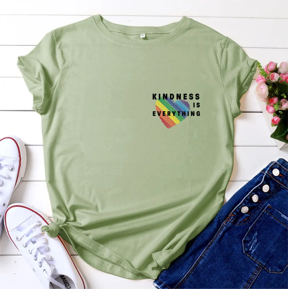 

Women's T-shirt Women's Short Sleeve O-neck Loose T-shirt 2021 Summer Harajuku Women's T-shirt Top Mujer Kawaii S-5XL Oversized