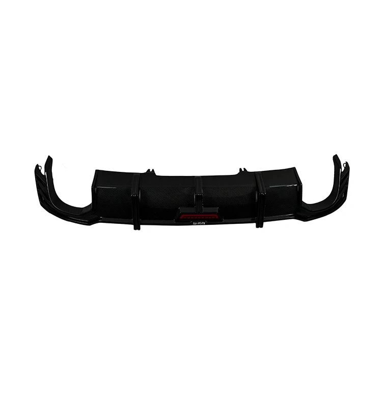 

Karbel Carbon fiber Car Spare Parts Body Kit Rear Lip Bumper Diffuser Spoiler for Audi RS4 2017-2019
