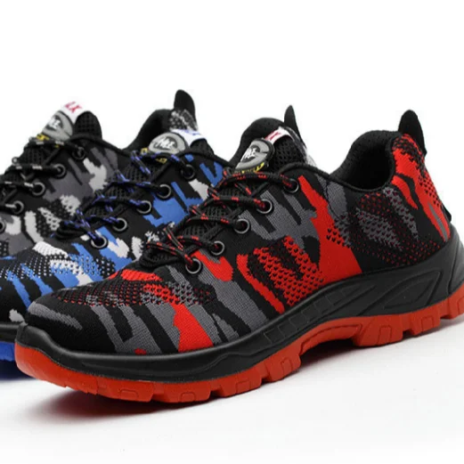 

Low-top Black Anti-smashing Custom Protective Safety Shoes mens safety shoes