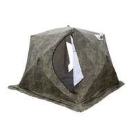 Палатка СТЭК КУБ-4 (трехслойная) с москитной сеткой.