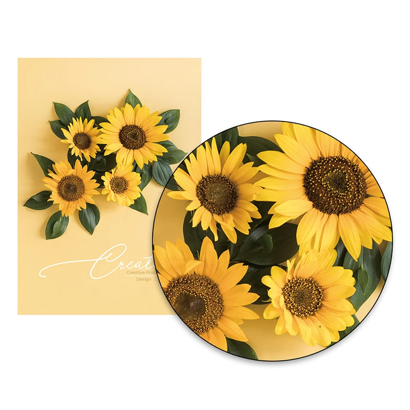 

Nordic Poster Abstract Room Decor Canvas Painting Wall Art Pictures Sunflower Decorative Pictures Modern Painting Decoration