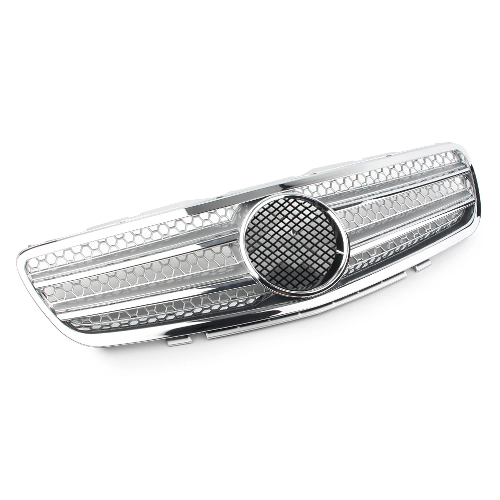 Передняя решетка автомобиля Sport AMG-Style для Mercedes Benz R230 SL Class SL500 SL600 SL550 W230 2003 2004 2005 2006
