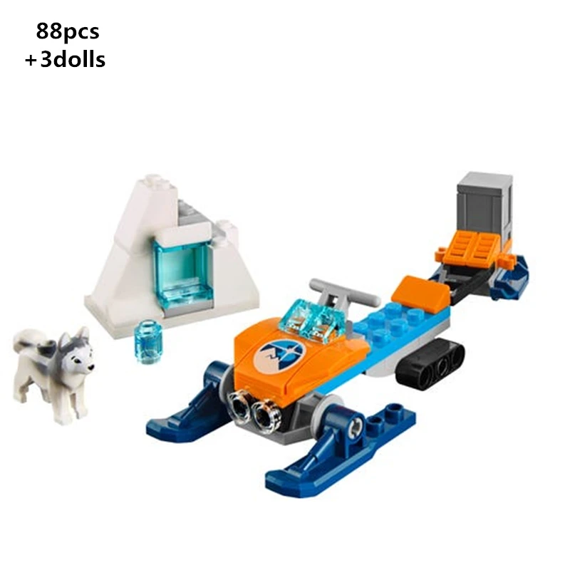 Новинка 2022 г. строительные блоки для арктической команды по исследованию