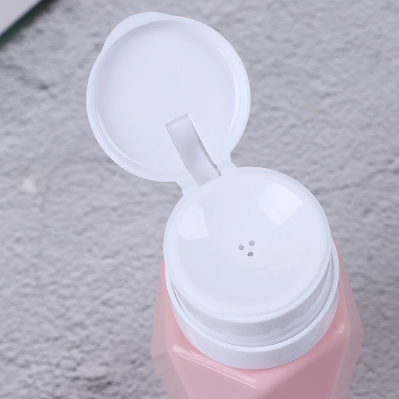 

200ML Liquid Press Nail Polish Remover Pump Dispenser Empty Bottle For Nail