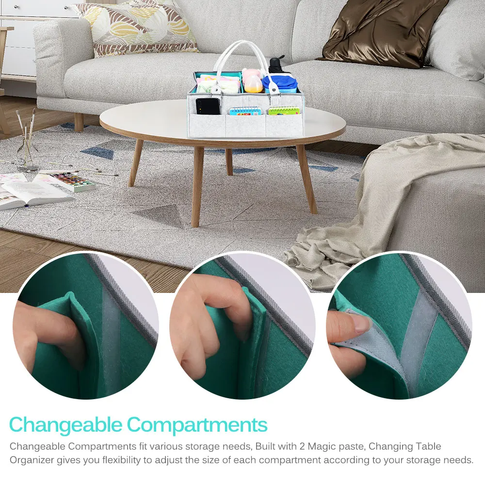 Складной детский подгузник Caddy Органайзер подарок детские игрушки портативный