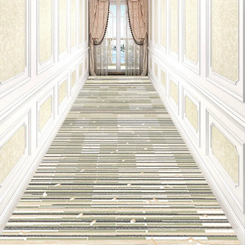 

Reese Chinese Abstract Bamboo Stripes Lobby Carpet Living Room Bedroom Porch Rugs Hallway Corridor Aisle Restaurant Decoration