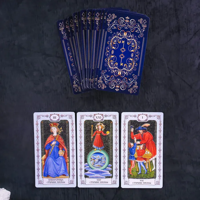 Карты Средневековое Таро (78 карт) | Спорт и развлечения
