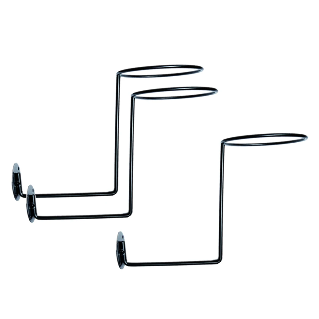 

3pcs Wall Mounted Display Holder Stand Hook Coats Hats Rack Hanger