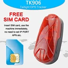 Велосипедный gps-трекер TK906 время работы в режиме ожидания 300 часов водонепроницаемый SOS сигнал о превышении скорости легко скрывать срок службы Бесплатная платформа