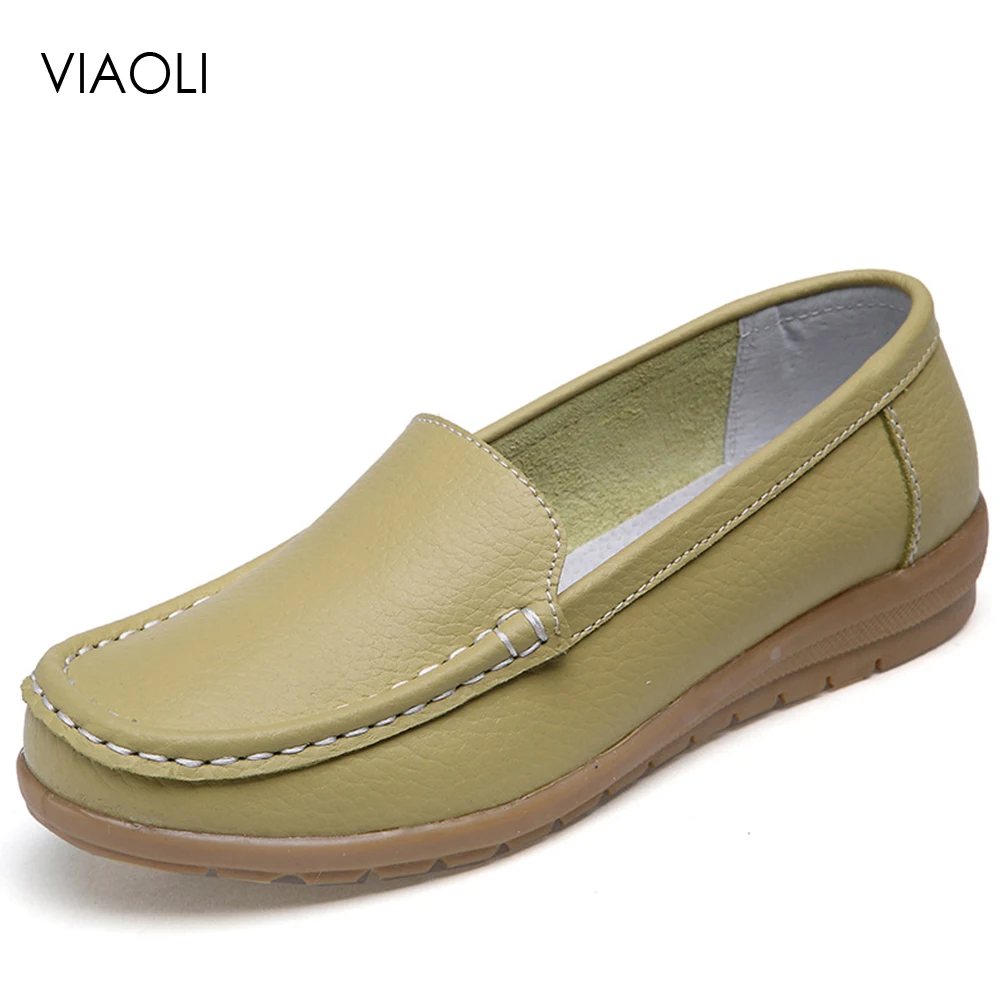 Viaoli 2019 летняя Больничная медицинская обувь нескользящая на танкетке для